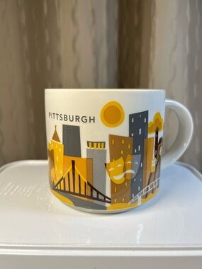 Starbucks You Are Here Pittsburgh Collection Coffee Mug 14oz